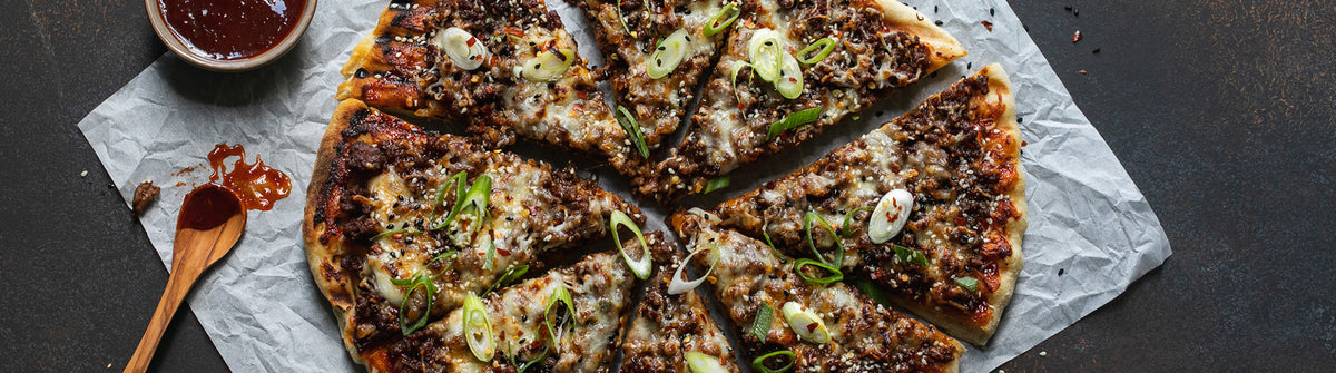 Spicy Bulgogi Grilled Pizza
&ndash; BibigoUSA