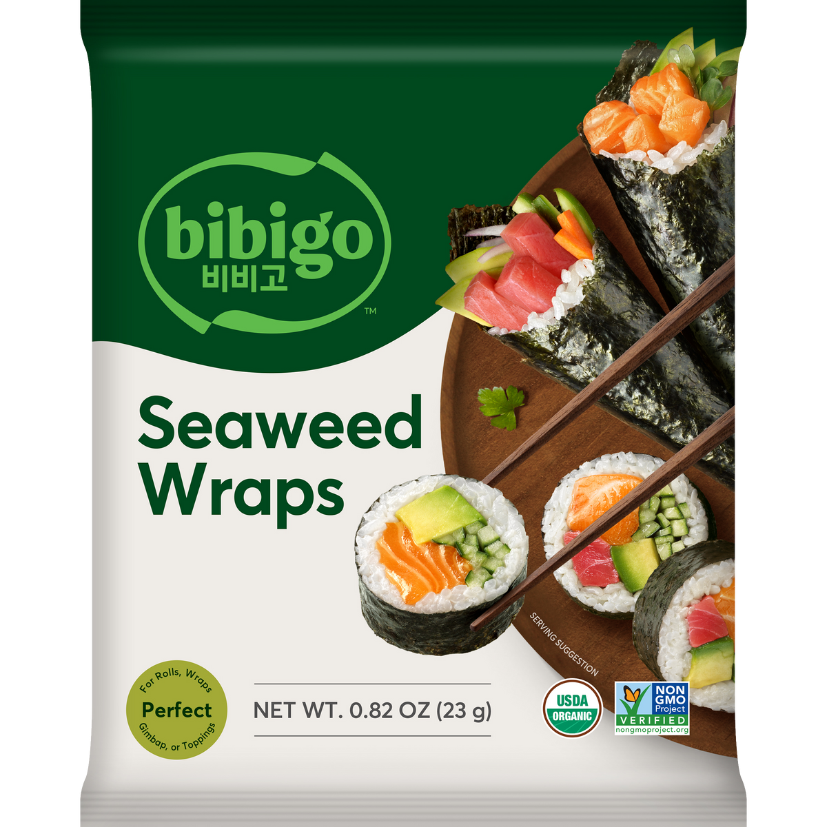 bibigo™ Organic Seaweed Wraps (0.82oz) – BibigoUSA