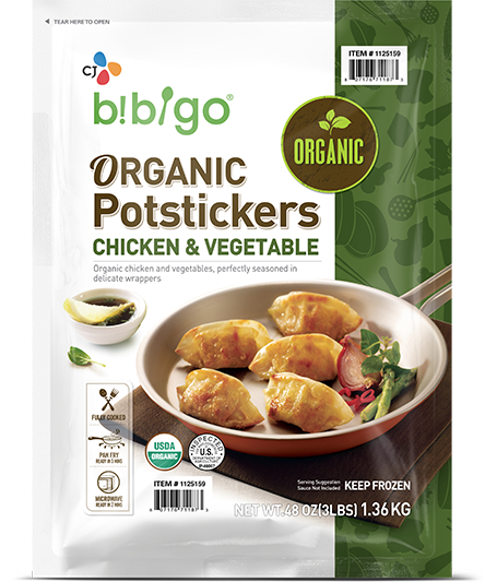 bibigo™ Organic Chicken & Vegetable Dumpling Potstickers (48 oz)