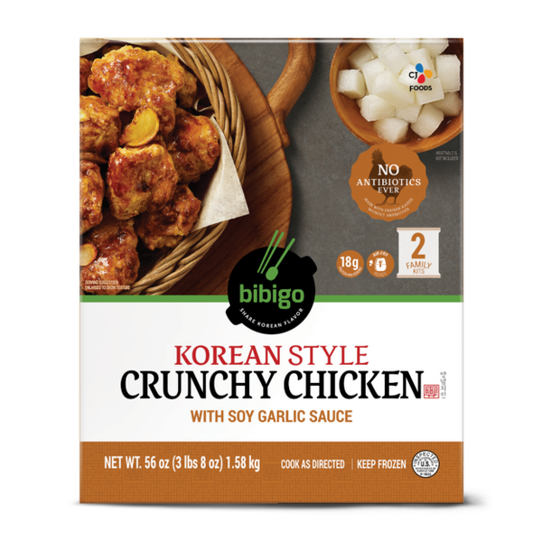 bibigo™ Korean Style Crunchy Chicken with Soy Garlic Sauce (56 oz)