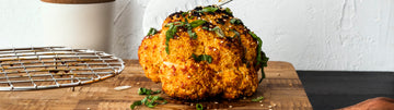 Whole Smoked Spicy Cauliflower