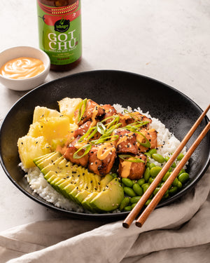 Air-Fried GOTCHU Salmon Bowl