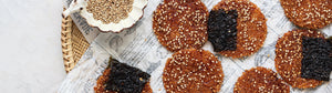 Crispy Gochujang Rice Crackers