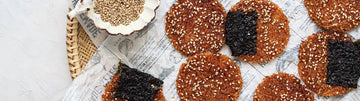 Crispy Gochujang Rice Crackers