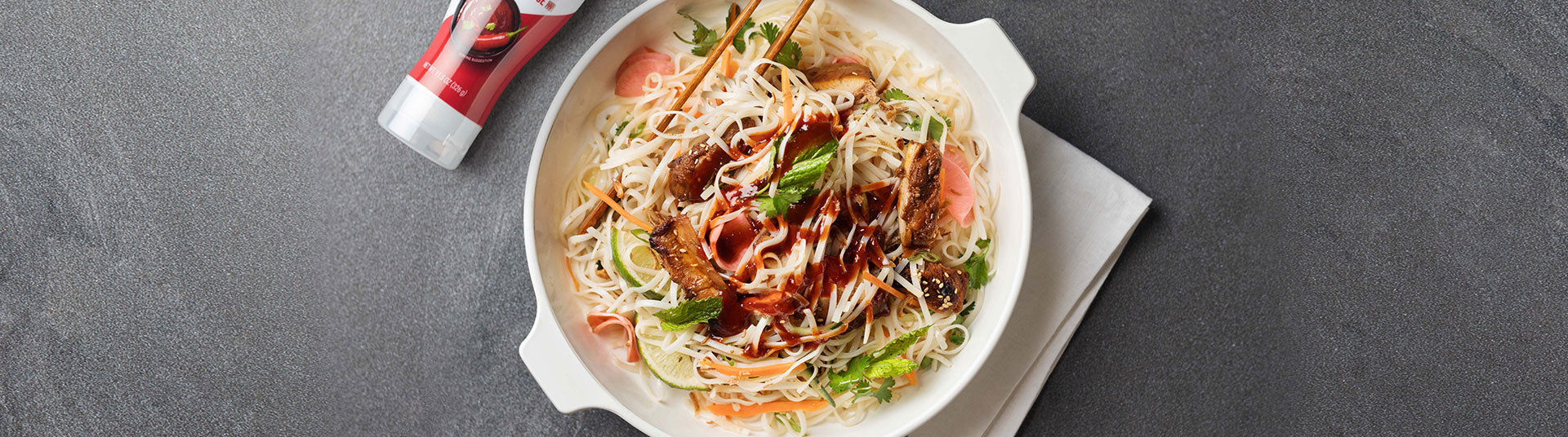 GoChuJang Chicken Noodle Salad BibigoUSA