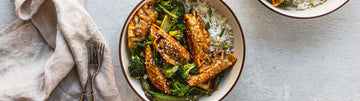 Green Vegetable and Mandu Stir-Fry