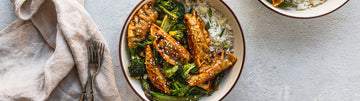 Green Vegetable and Mandu Stir-Fry