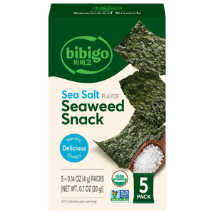 Trayless Organic Sea Salt Seaweed Snacks