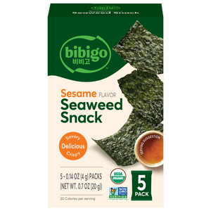 Trayless Organic Sesame Seaweed Snacks