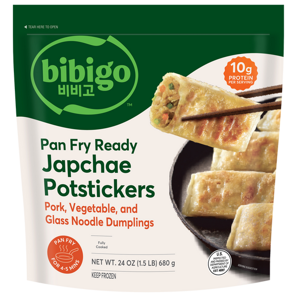 Frozen Pork & Vegetable Japchae Potstickers