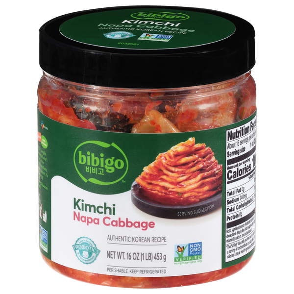 Korean-Style Napa Cabbage Kimchi - 16oz