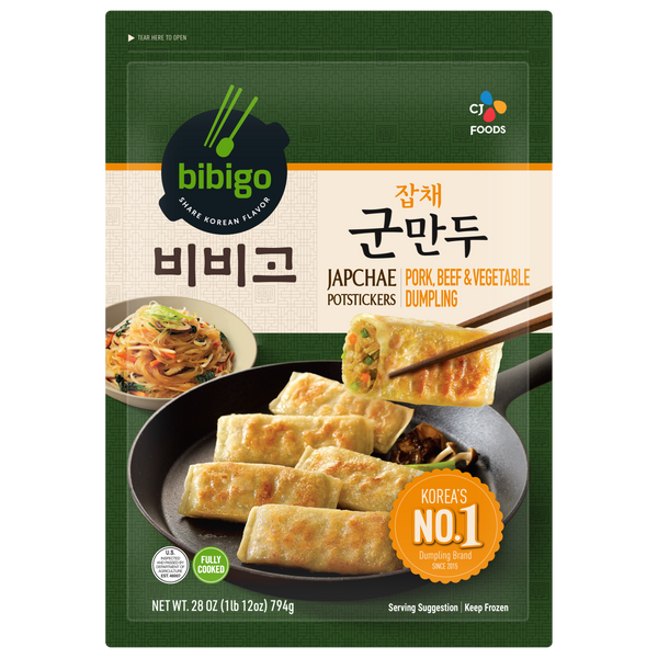 bibigo™ Japchae Potsticker Pork and Beef