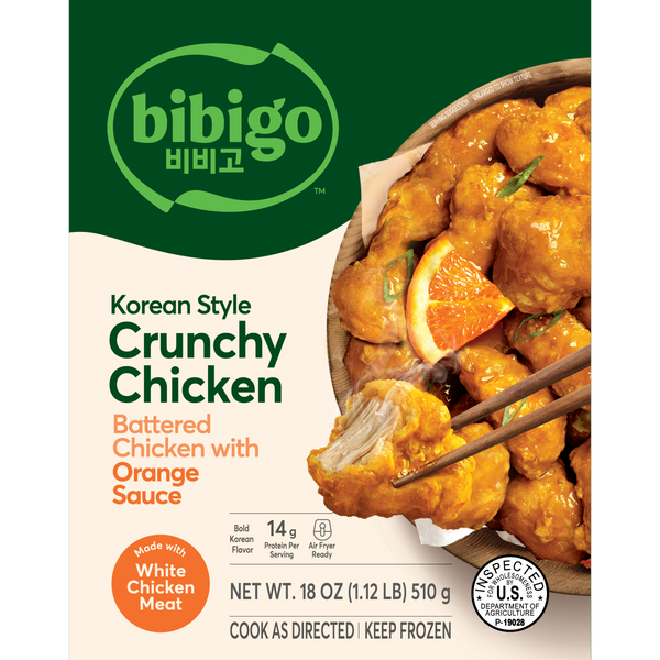 bibigo™ Korean Style Crunchy Chicken with Orange Sauce (18 oz)