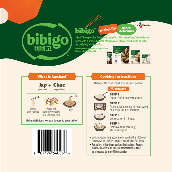 Chicken & Vegetable Japchae Noodles