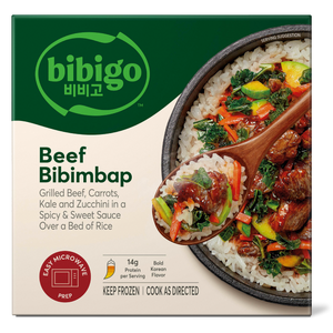 Beef & Vegetable Bibimbap Rice Bowl
