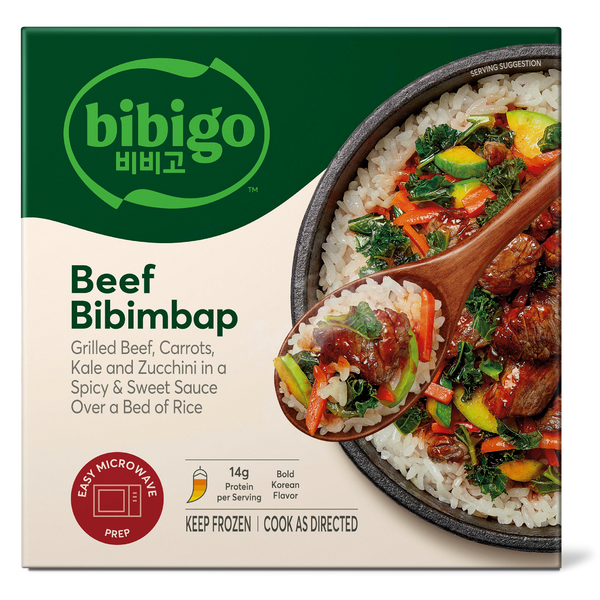 Beef & Vegetable Bibimbap Rice Bowl