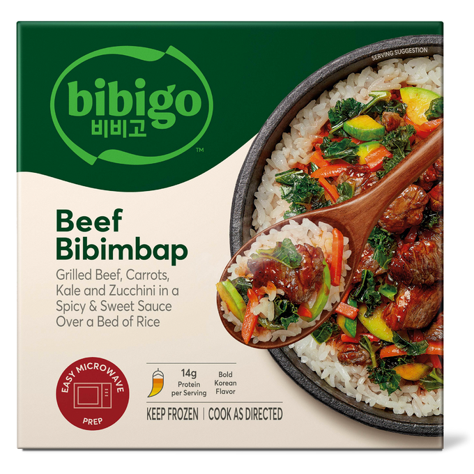 Beef & Vegetable Bibimbap Rice Bowl