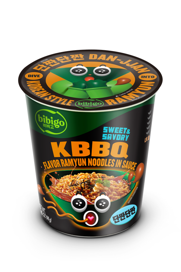 Sweet & Savory KBBQ Korean-Style Sauced Instant Ramyun Noodles