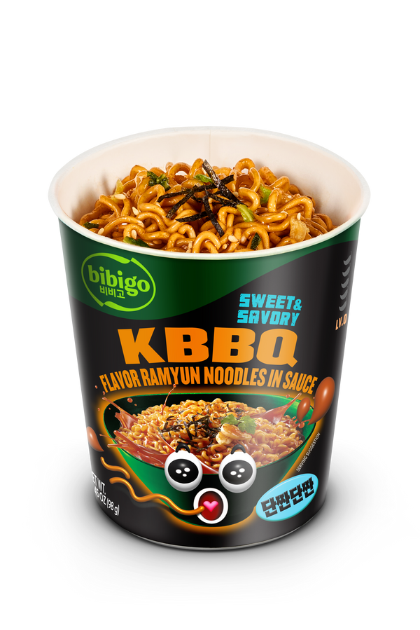 Sweet & Savory KBBQ Korean-Style Sauced Instant Ramyun Noodles