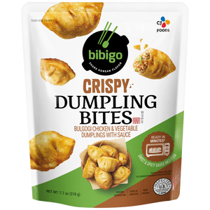 BIBIGO® Bulgogi Chicken Crispy Dumpling Bites with Sweet and Spicy Dipping Sauce (7.7 oz)