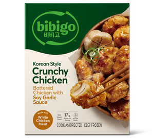bibigo™ Korean Style Crunchy Chicken Soy Garlic Sauce (18 oz)