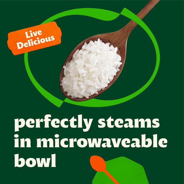 Korean Style Cooked Sticky White Rice Bowls (12 Pack)
