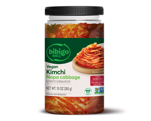 Savory Tangy Napa Cabbage Vegan Kimchi