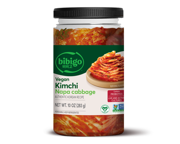 Savory Napa Cabbage Vegan Kimchi