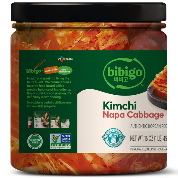 Korean-Style Napa Cabbage Kimchi - 16oz