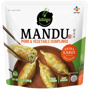 bibigo Mandu Pork and Vegetable Dumplings (8.6 oz)