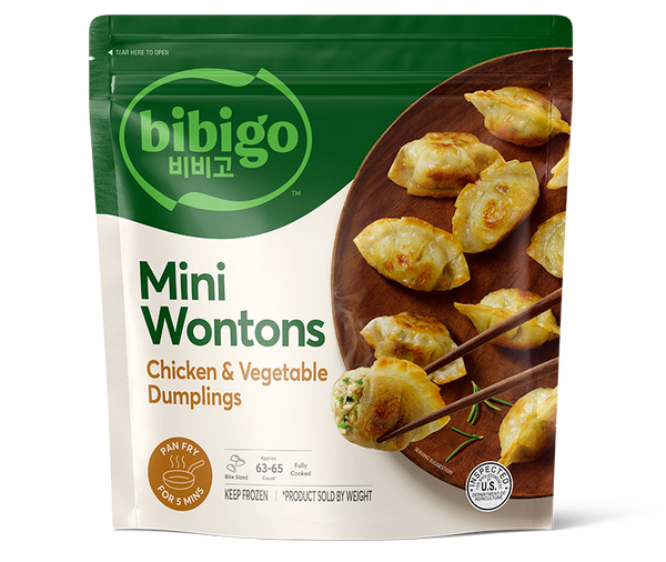 bibigo™ Mini Wontons Chicken and Vegetable Dumplings (24 oz)
