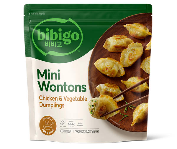 bibigo™ Mini Wontons Chicken and Vegetable Dumplings (24 oz)
