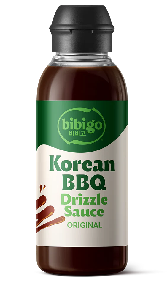 bibigo Korean BBQ-Inspired Bundle | Sticky White Rice, Korean BBQ Marinade, KBBQ Drizzle, Gochujang Sauce & Crispy Seaweed