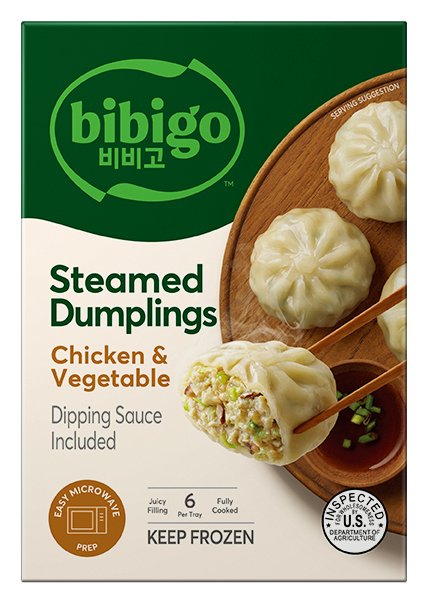 bibigo™ Steamed Dumplings Chicken and Vegetable (6.6 oz)