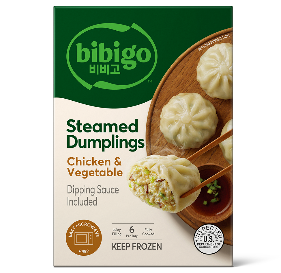 bibigo™ Steamed Dumplings Chicken and Vegetable (6.6 oz) – BibigoUSA bibigo™ Steamed Dumplings Chicken and Vegetable (6.6 oz) – BibigoUSA
