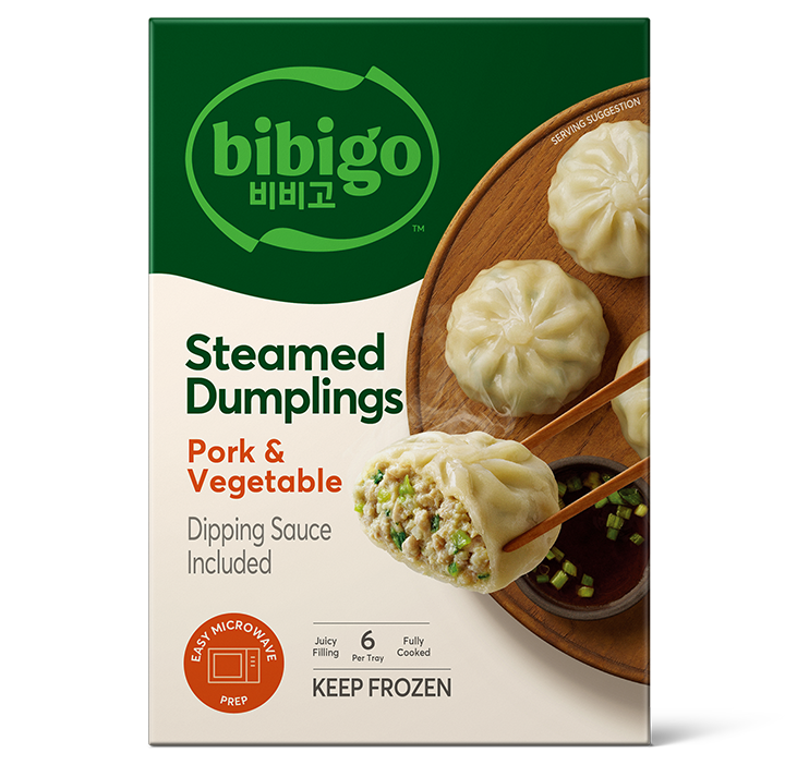 Bibigo steamed dumplings