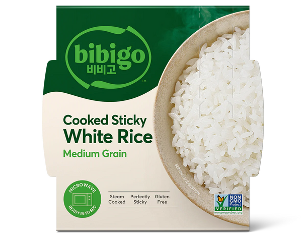 bibigo Korean BBQ-Inspired Bundle | Sticky White Rice, Korean BBQ Marinade, KBBQ Drizzle, Gochujang Sauce & Crispy Seaweed