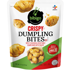 bibigo™ Spicy Chicken Crispy Dumpling Bites with Sweet and Spicy Dipping Sauce (7.7 oz)
