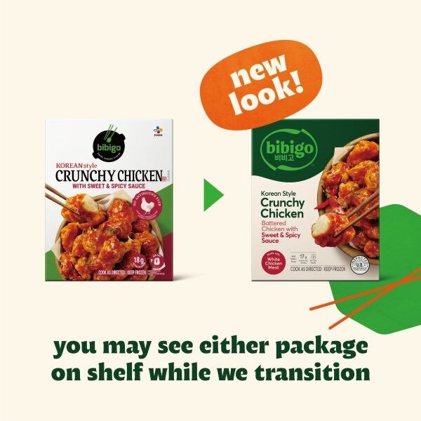 bibigo™ Korean Style Crunchy Chicken Sweet & Spicy Sauce (18 oz)