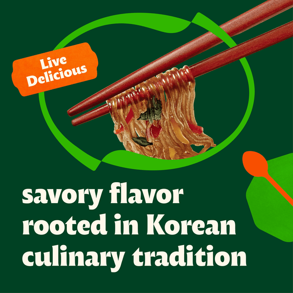 Chicken & Vegetable Japchae Noodles