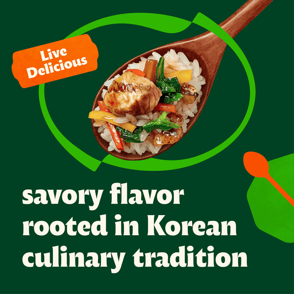 Chicken & Vegetable Bibimbap Rice Bowl
