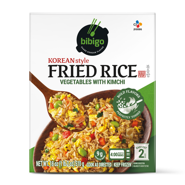 bibigo Korean Style Fried Rice Vegetables with Kimchi (18 oz)