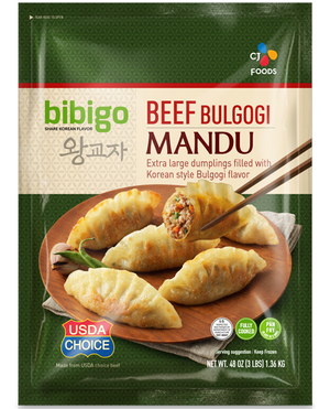 bibigo Mandu Beef Bulgogi Dumplings (48 oz)