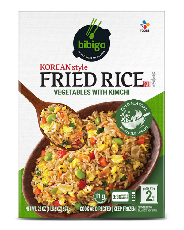 bibigo™ Korean Style Fried Rice Vegetables with Kimchi (22 oz)