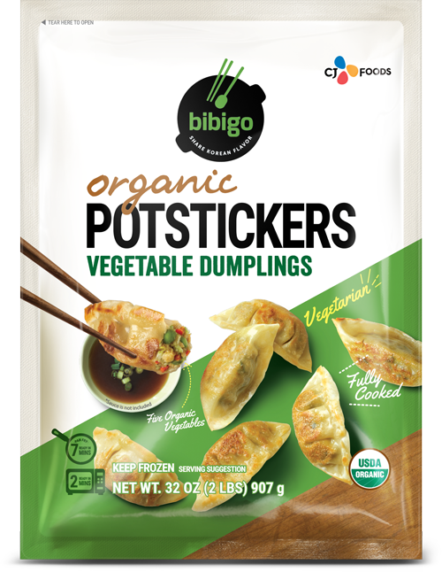 bibigo™ Organic Vegetable Dumpling Potstickers (32 oz)