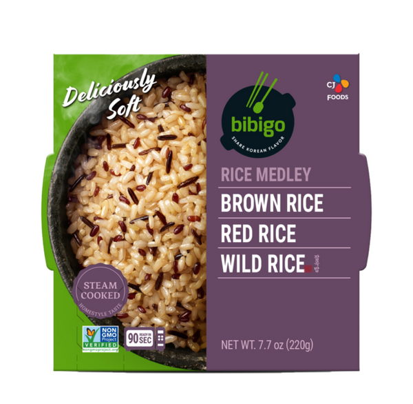 bibigo Brown Rice Red Rice and Wild Rice