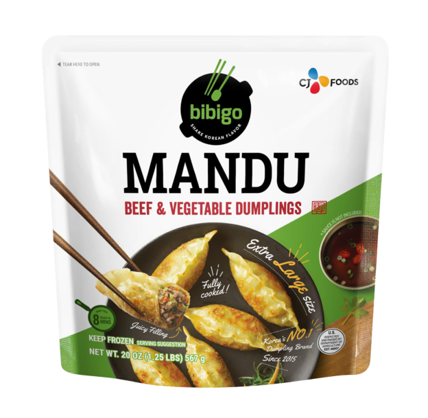 bibigo Mandu Beef and Vegetable Dumplings (20 oz)